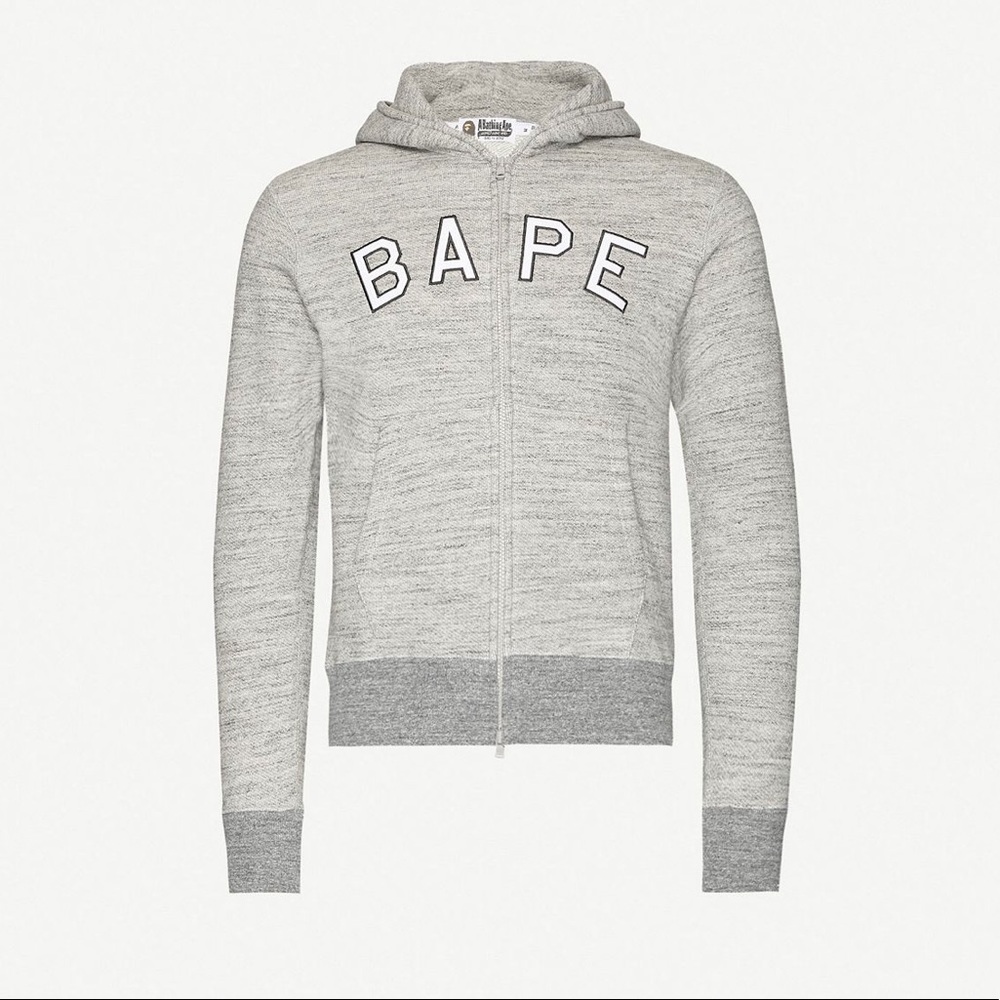 A Bathing Ape Gray Hoodie